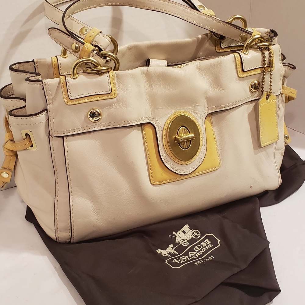 Coach satchel sold